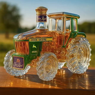FarmSpirit – John Deere Tractor Whiskey Bottle Barware