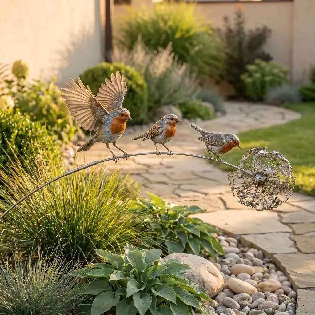 RobinGrace – Memorial Robin Garden Tribute Ornament
