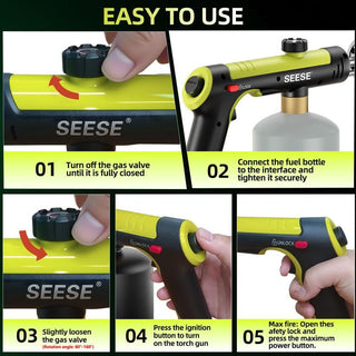 InfernoTorch – Ultra-Hot Propane Flame Tool
