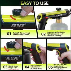 InfernoTorch – Ultra-Hot Propane Flame Tool