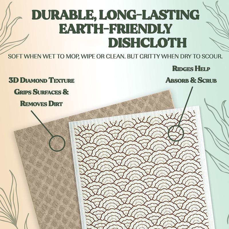 EcoSuds - Ultra Absorbent & Eco-Friendly Cleaning Cloths