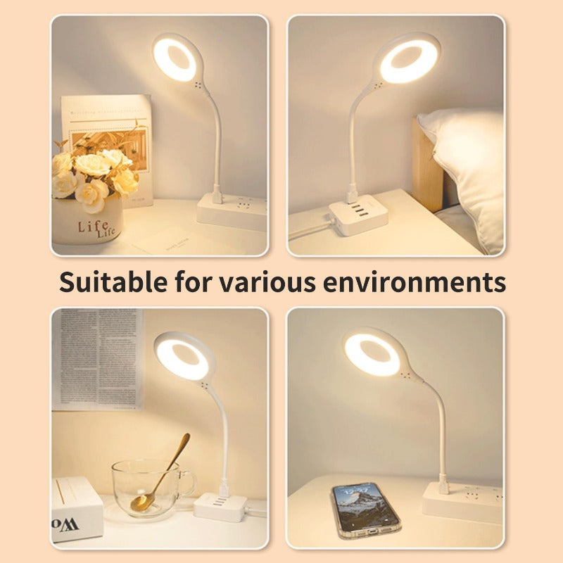 VocaLite - Smart Dimmable Gooseneck Desk Lamp