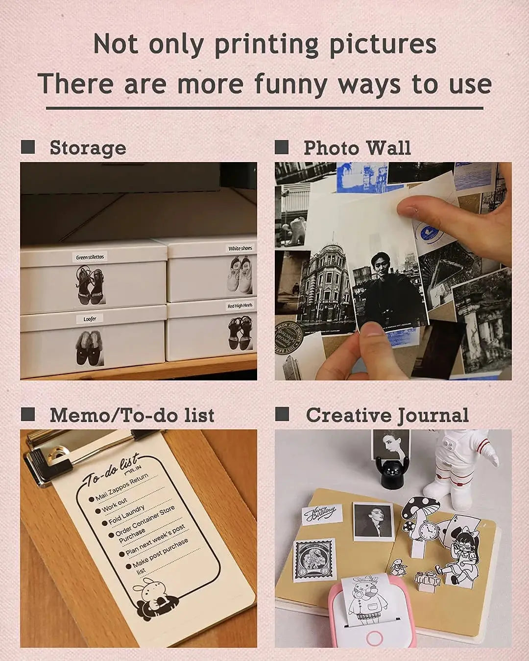 Last Day 50% OFF🔥 Mini Pocket Printer marnetic