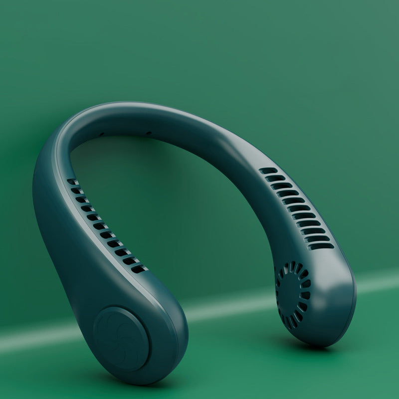 NeckBreeze Pro - 360° Airflow Cooling Fan for Outdoor Comfort