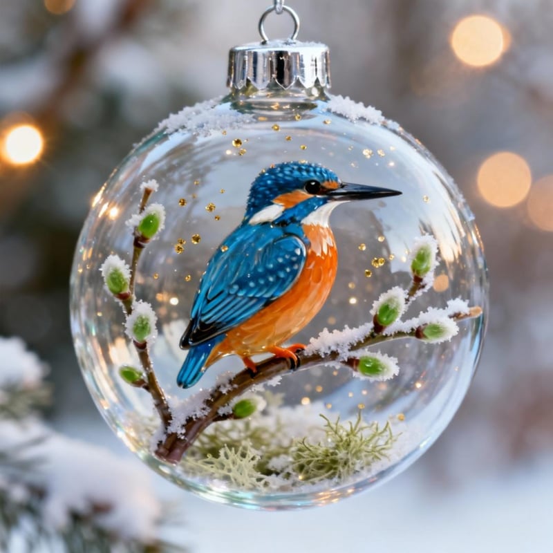 NatureWhimsy - Handcrafted Animal Christmas Ornaments