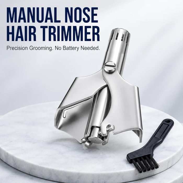 NoseGuard – Precision Manual Grooming Trimmer