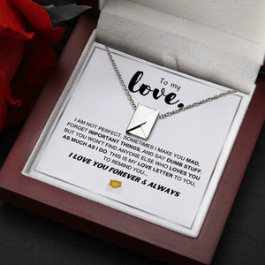 CherishedNote - Romantic Love Letter Necklace Gift