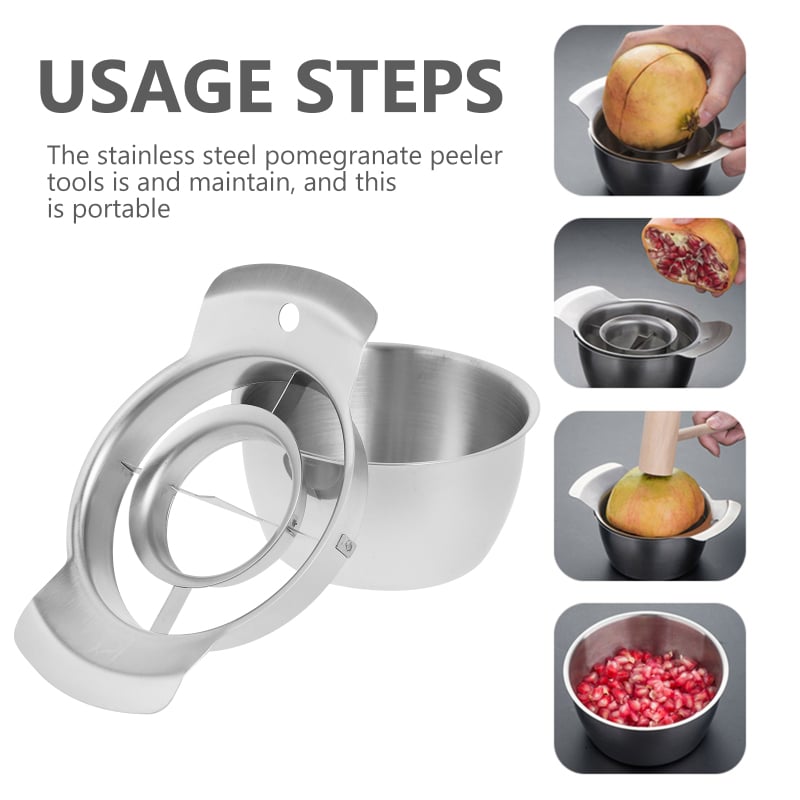 RubySplit – Premium Pomegranate Peeling Tool