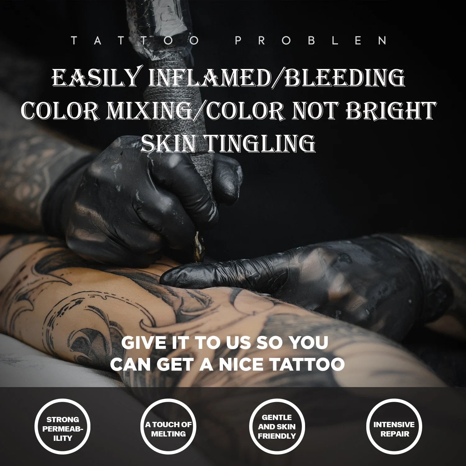InkGlow – Rejuvenating Tattoo Glossing Balm
