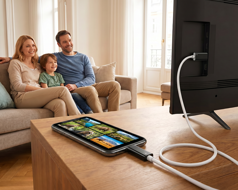 StreamLink – USB-C to HDMI Charging Cable