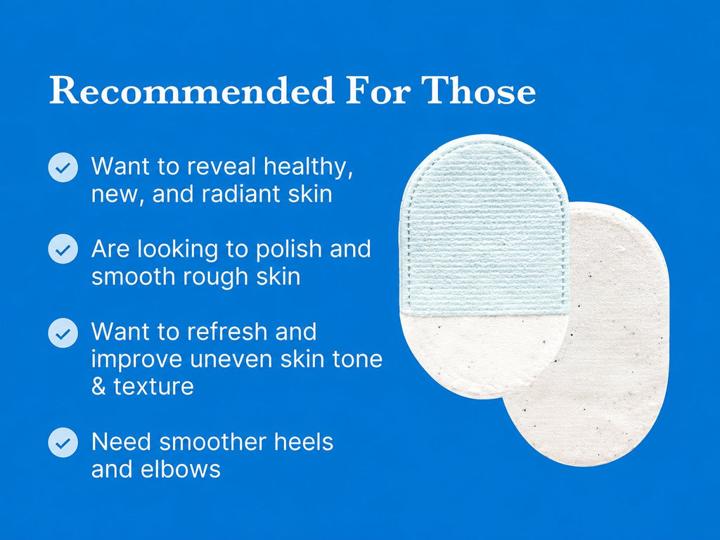 SkinBuff – Full Body Exfoliating Scrub Pads