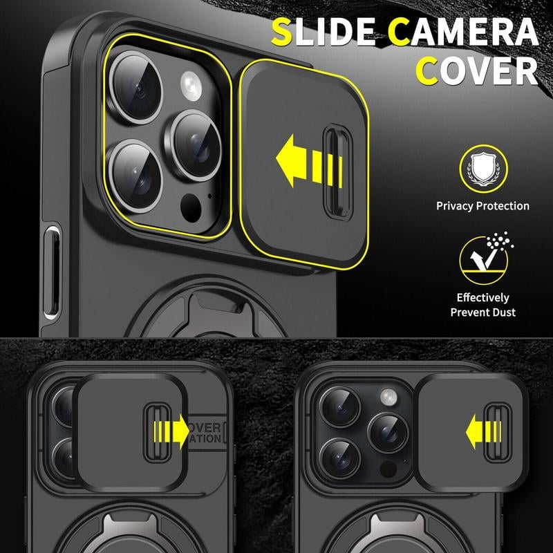 RingSafe Elite - 360° Grip & Privacy Case