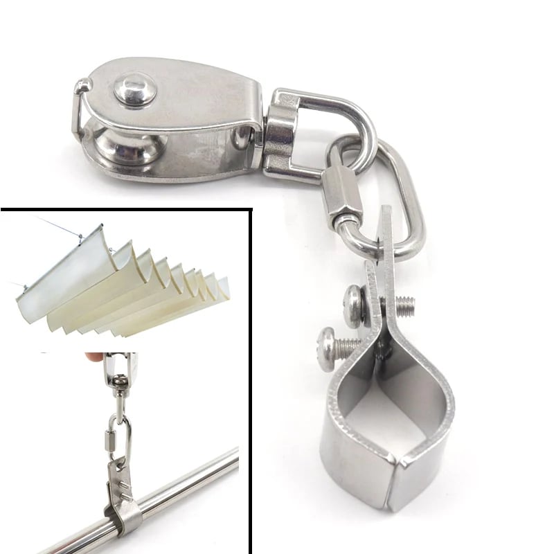 SailSecure – Heavy-Duty 304 Stainless Steel Shade Hardware