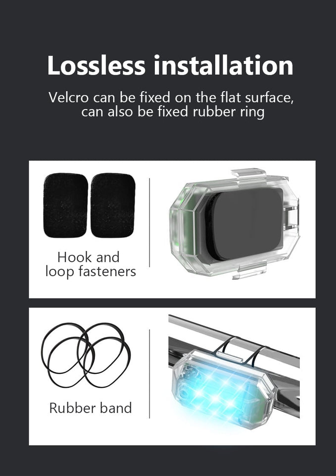 StarPulse - Wireless Multi-Mode LED Strobe Lights