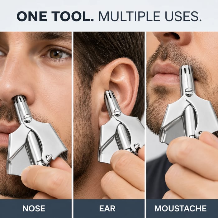 NoseGuard – Precision Manual Grooming Trimmer