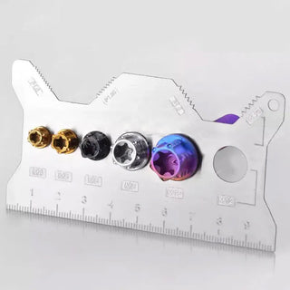 SteelMeasure – Double-Sided Bolt Gauge Tool