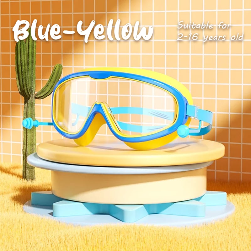 AquaView | Wide-Lens Waterproof Swim Goggles