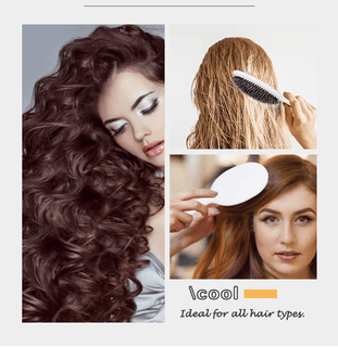 💥Viral World-Famous 5x Sold Out Paddle Brush - Smoother, Stronger, Shinier Hair - Boar Bristle Brush with Nylon Bristles and Microsphere Massaging Tips