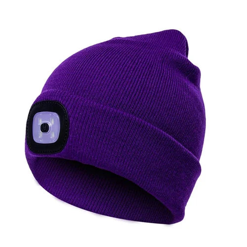 RadiantBeam LED Light Beanie marnetic