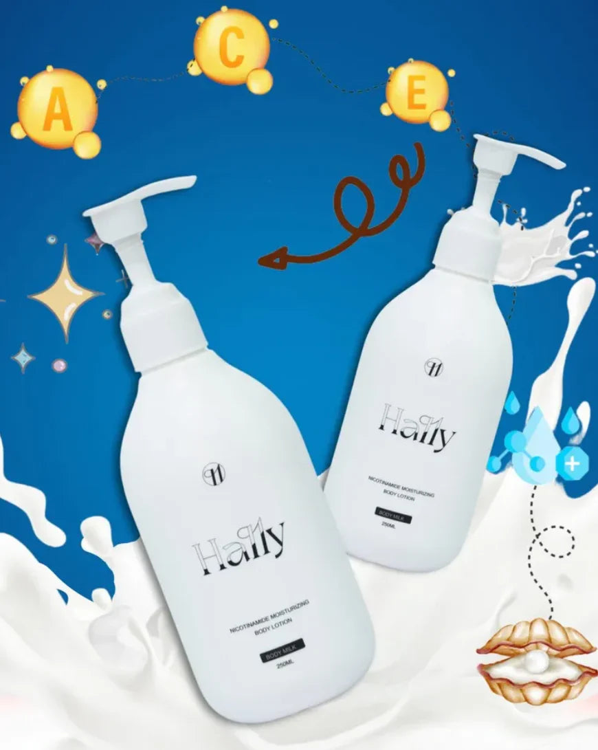 HallyGlow – Niacinamide Brightening Body Lotion