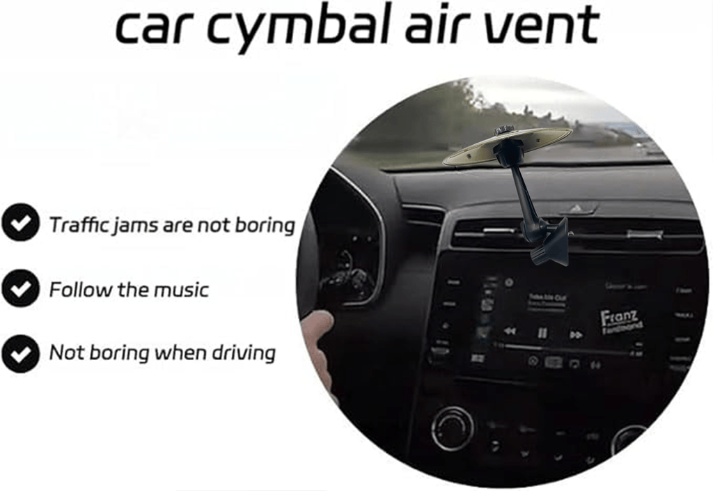 CrashBeat – Car Crash Cymbal Air Vent