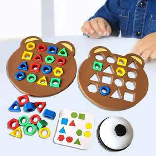 ShapeWise – Montessori Wooden Shape Matching Puzzle Game