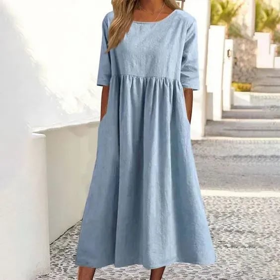 UrbanPetal - Timeless Comfort Dress