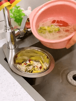 AquaSwan – Elegant Sink Drain Organizer