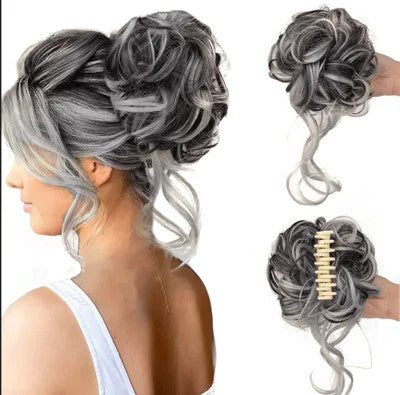 SwirlSensation Hair Bun marnetic