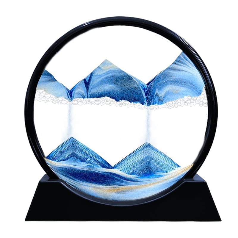 TranquilScape - 3D Sand Motion Hourglass – Relax & Inspire