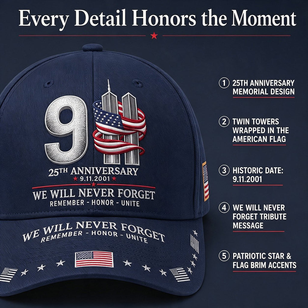 HonorLoom – 25th Anniversary Remembrance Baseball Cap