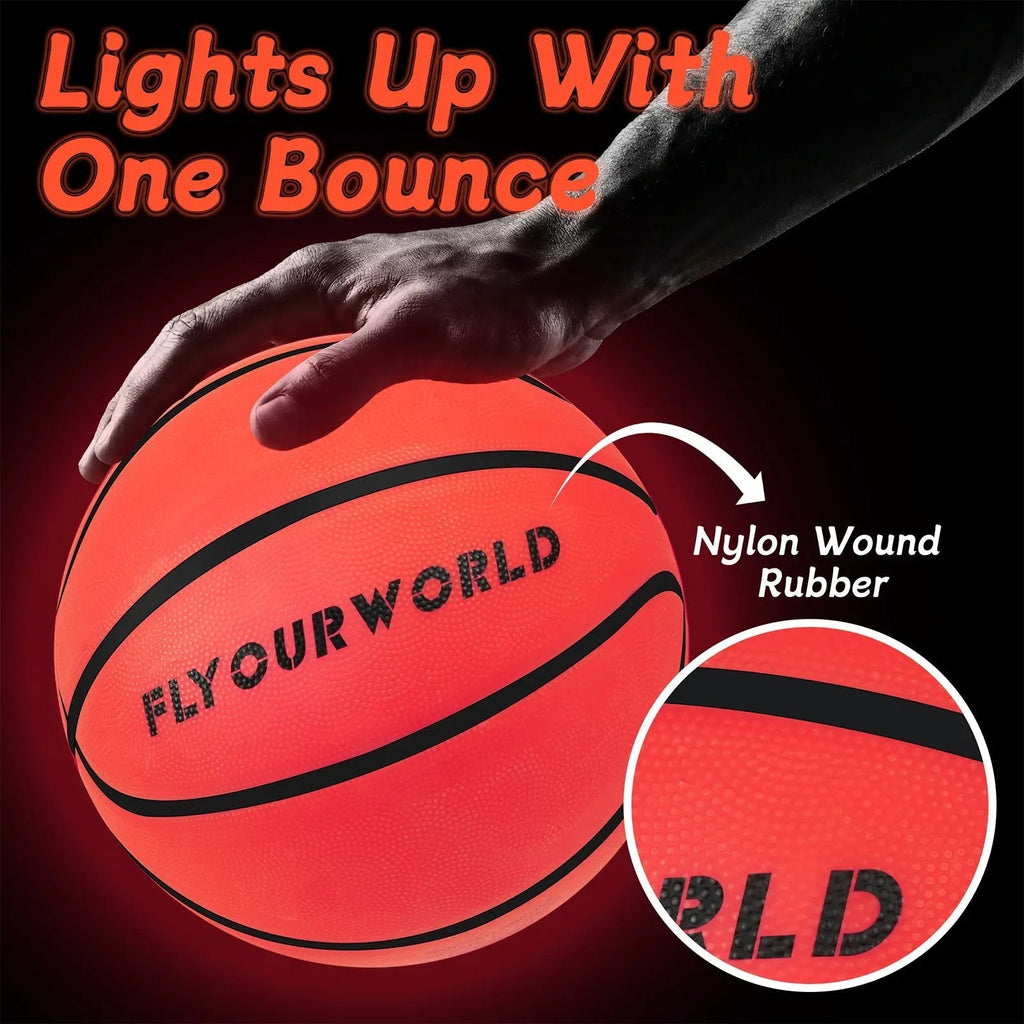 NightBounce – Official Size Illuminated Basketball