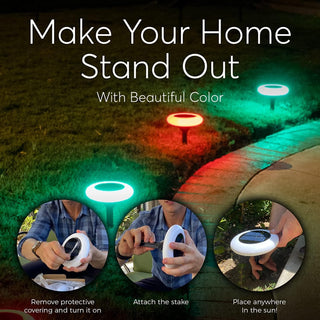 LumaGlow – Vibrant Solar-Powered Garden Lights