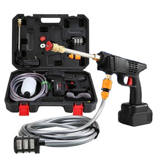 🔥Last Day 49% OFF--Cordless Portable High Pressure Spray Water Gun - Buy a set and get a free foam bottle!