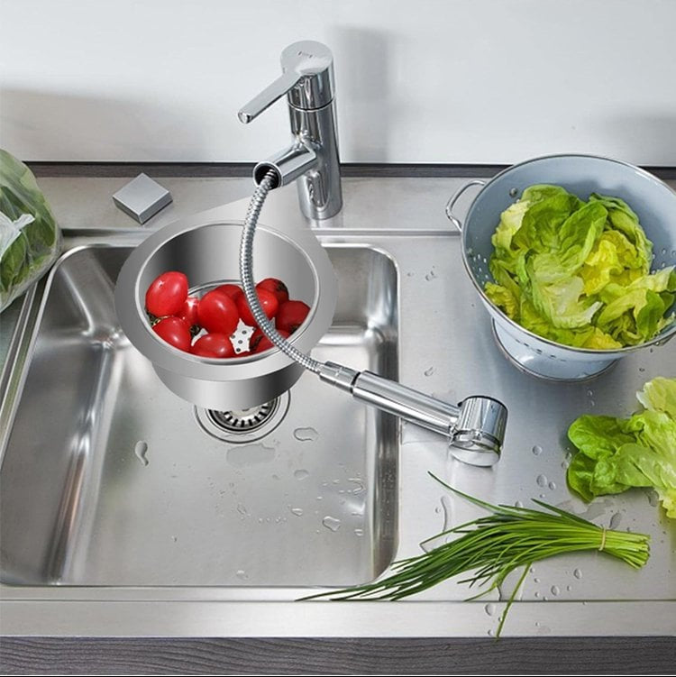 AquaSwan – Elegant Sink Drain Organizer