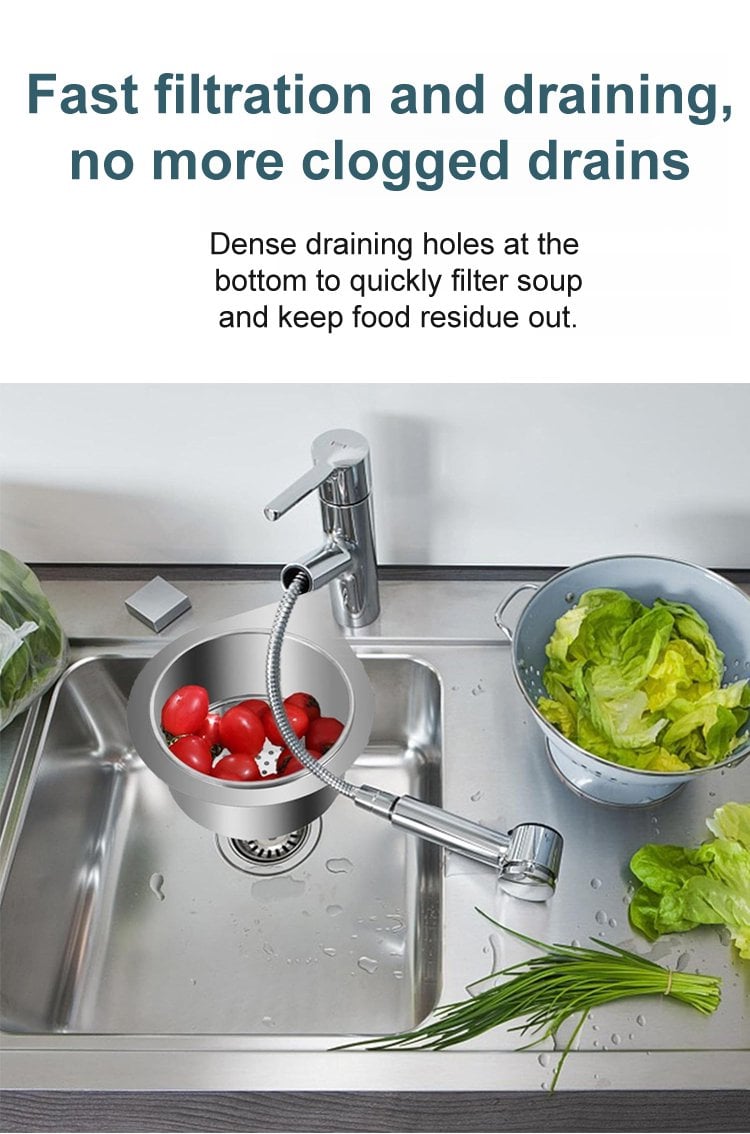 PureSink - Swan Basket – Keep drains clean in style