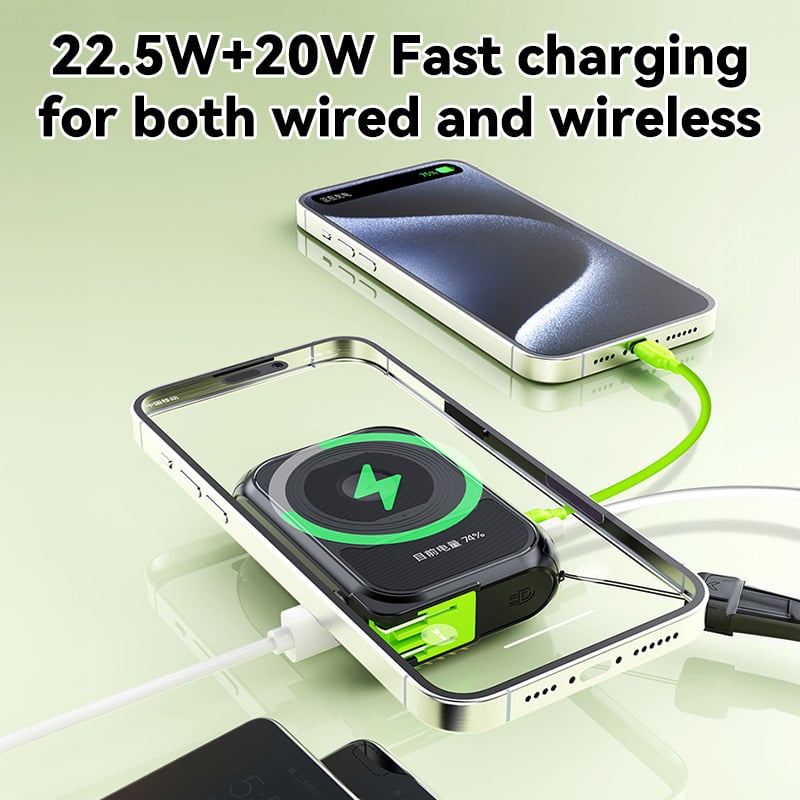 FlexCharge – 6-in-1 10000mAh Power Bank