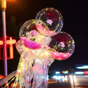 GlowRose – LED Fantasy Balloon Bouquet