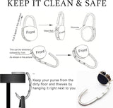 HangElegance - Foldable, Stylish, and Secure Handbag Hanger