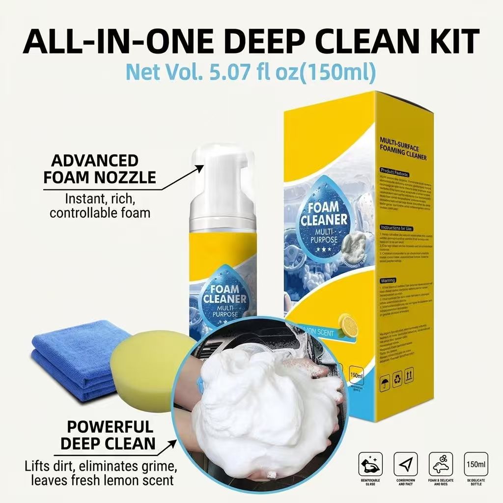 CleanFusion – Deep Action Foam Cleaner
