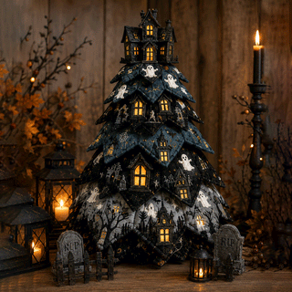 QuiltCharm – Handmade Halloween Tree Craft Kit