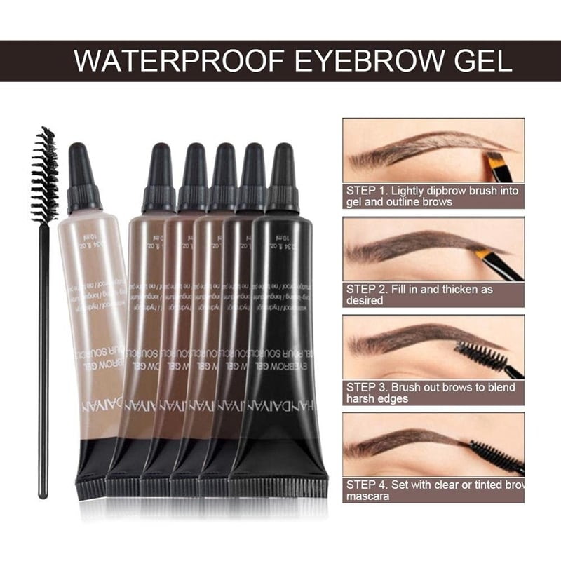 BrowLuxe – Long-Lasting Waterproof Liquid Eyebrow Gel Tint