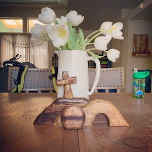 RisenGlory – Handmade Empty Tomb And Cross