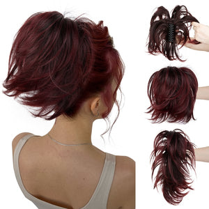 SilkSnap – Lightweight Synthetic Claw Clip for Chic Hairstyles