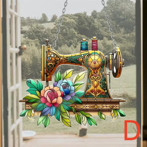 SewGleam – Vintage Sewing Machine Suncatcher
