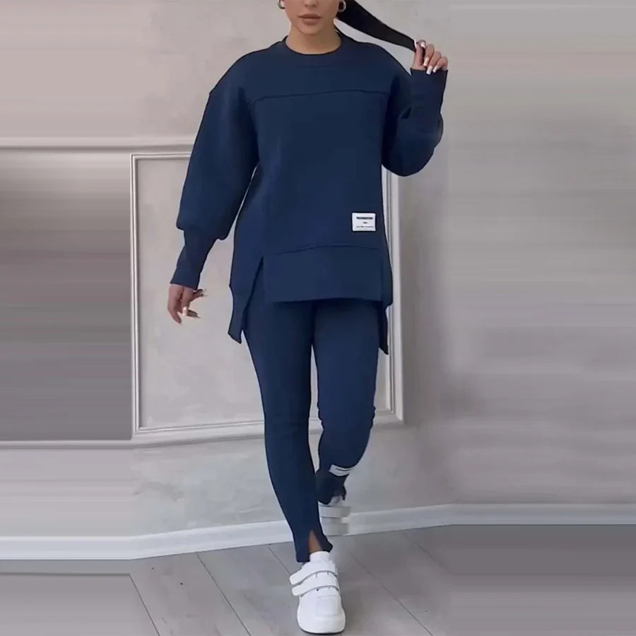 CASSIA - Cozy Yet Stylish Sweatshirt & Leggings Set