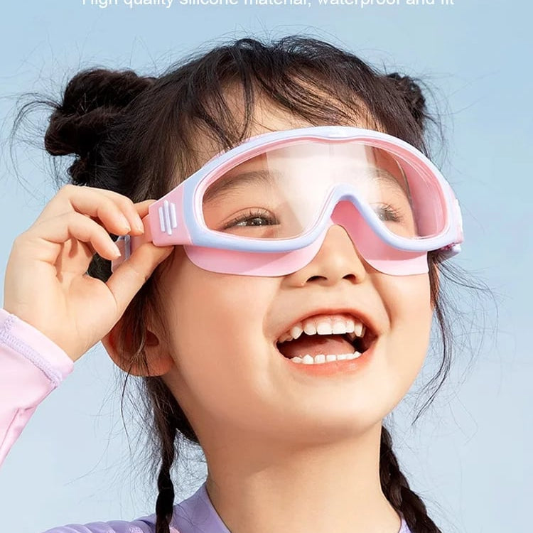 AquaView | Wide-Lens Waterproof Swim Goggles