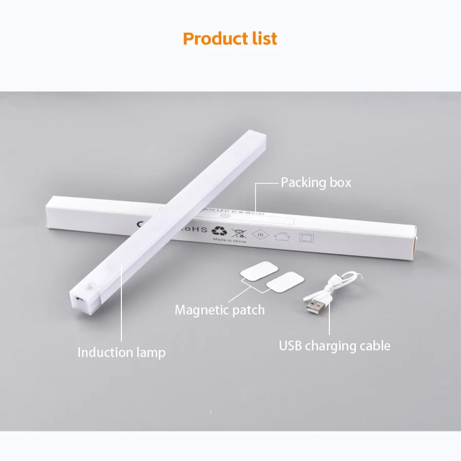 BrightSense - Motion-Activated Rechargeable Light