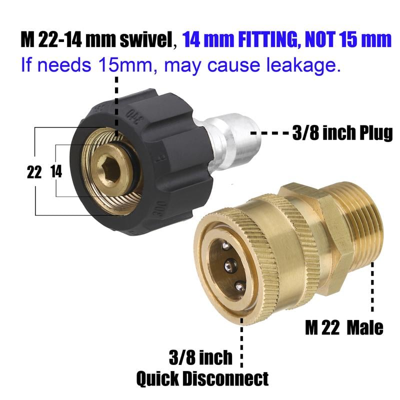 HydroForce – Heavy Duty Pressure Washer Replacement Hose