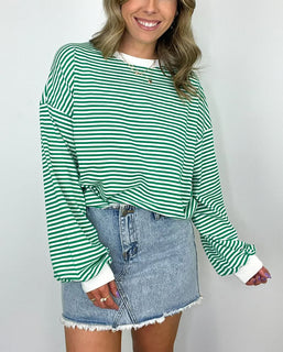 UrbanStripe – Women’s Casual Crewneck Pullover